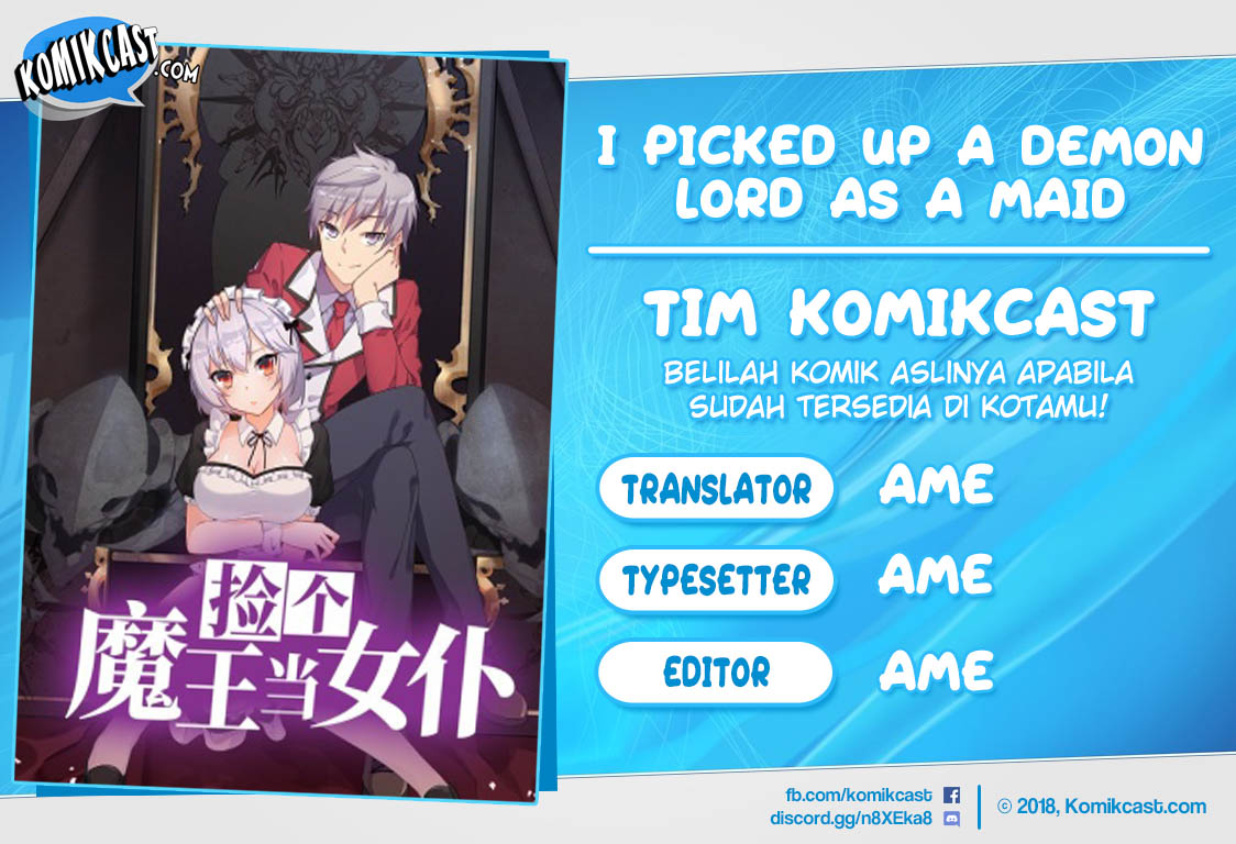 I Picked Up a Demon Lord as a Maid Chapter 12 Bahasa Indonesia